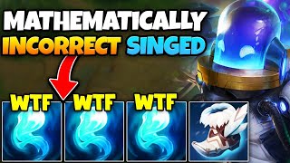 Mathematically Incorrect Singed stacks Aether Wisps and moves extremely fast