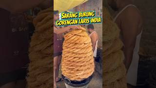 Gorengan sarang burung viral di India. #faktamenarik #kuliner #faktaunik