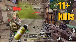 He died by his own gas...LOL!!!😂 | Solo vs Squad | Call Of Duty Mobile | Android Gameplay | AMC 31