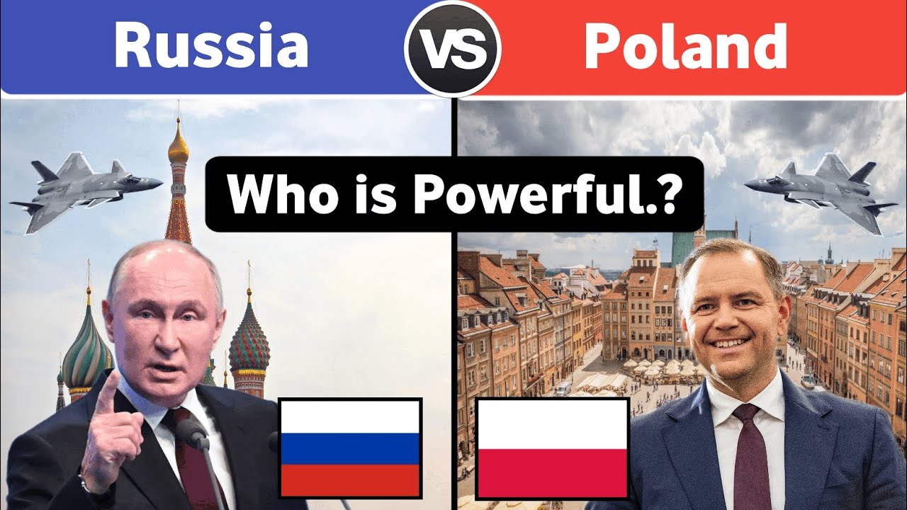 Polisgh Vs. Russian Russia vs Poland Military Comparison 2025 / Poland vs Russia Military ...