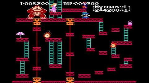 Donkey Kong 1 Cycle Speedrun in: 1:33.10 RTA