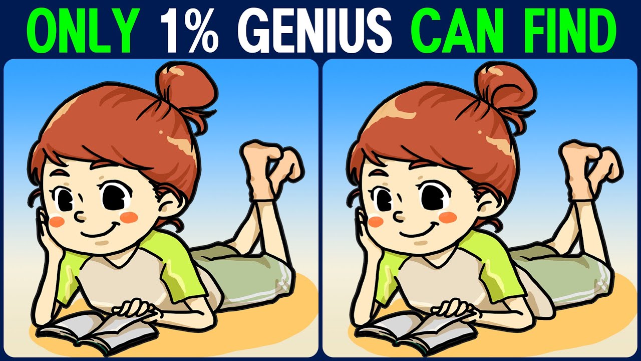 【Find the Difference】 Improve your memory and concentration with fun!