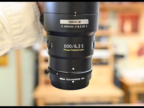 Nikon Nikkor Z 600mm f6.3 S Lens & 1.4x TC, 840mm with