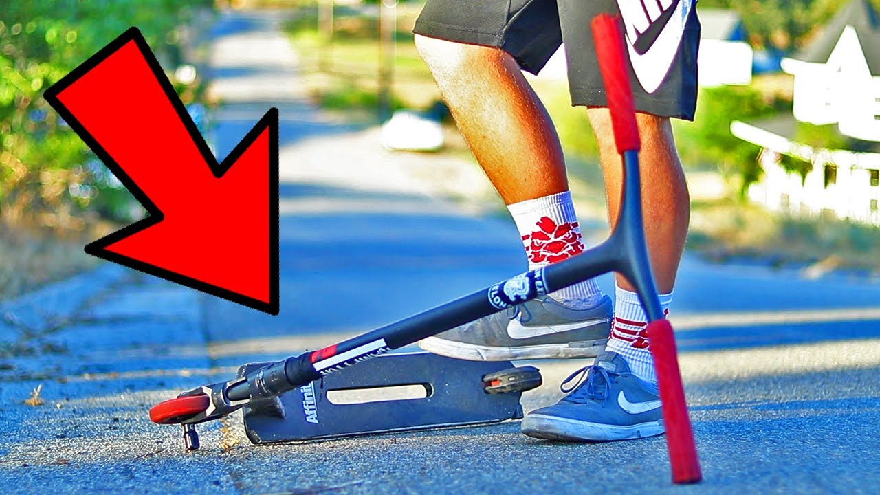 BACKFLIP ON SCOOTER AT WOODWARD WEST FOAM PIT YouTube