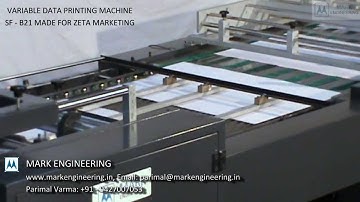 VARIABLE DATA PRINTING MACHINE