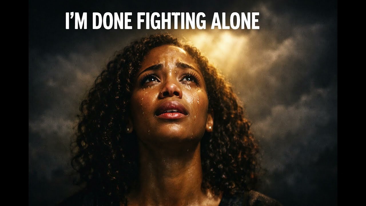 Jesus, I Can’t Fight Alone Anymore | Emotional Worship Song