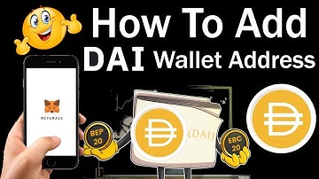 How To Add DAI Wallet Address To Metamask | DAI Token Wallet Address