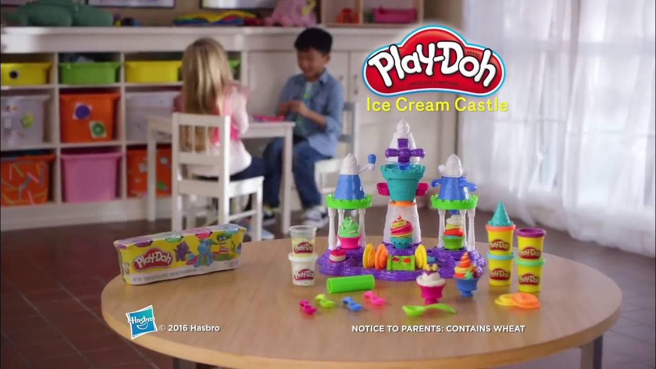 LEMUR.TOYS: Набор пластилина Play-Doh Play "Замок мороженого" - YouTube