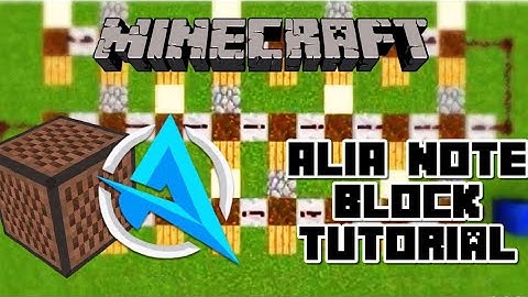 Noteblock Ali-A Intro Tutorial Minecraft