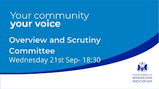 Overview and Scrutiny Committee  - 21st Sep 2022