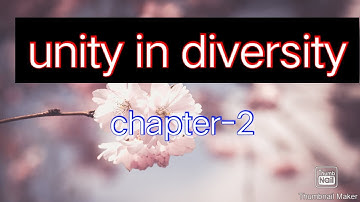 Unity in diversity class-5 chapter-2 value education/moral science