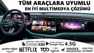 Tüm Araçlarla Uyumlu En Hızlı Androix Box Snapdragon 680 Mmb Max 5.0