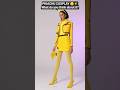 Pikachu Cosplay Fashion Look ⚡💛 #shorts