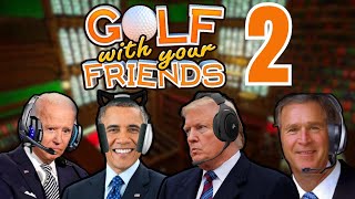 US Presidents Play Golf with Your Friends (Part 2)