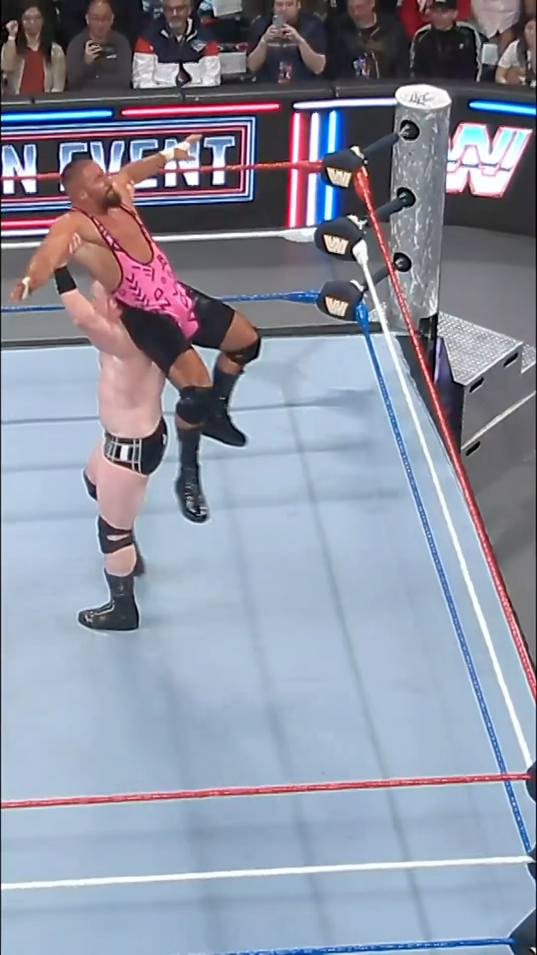 Fill in the blank: Sheamus \u0026 Bron Breakker put on a _____?