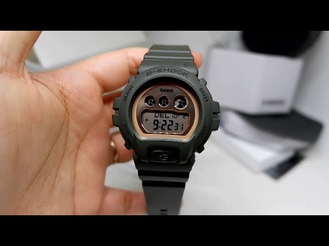 CASIO G-SHOCK GMD-S6900MC-3 ORIGINAL UNBOXING