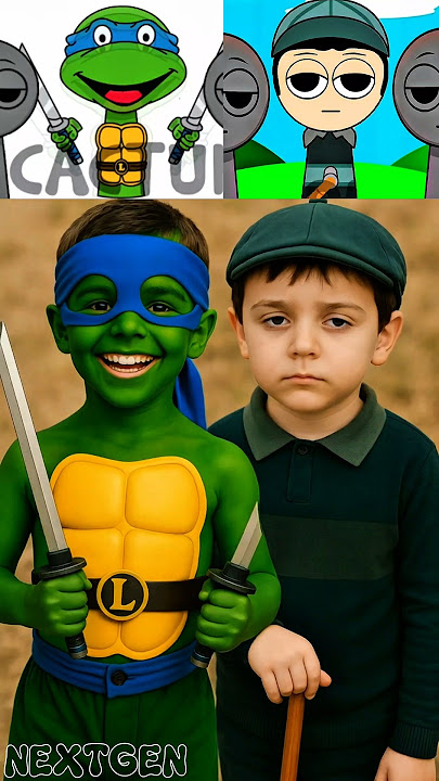 Incredibox Sprunki OC - Boy Doll and Leonardo #sprunkioc #incredibox #sprunki #leonardo #squidgame2