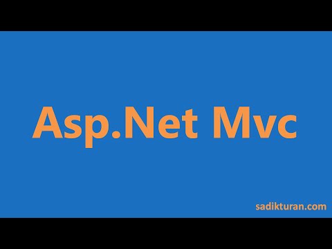 40-Asp.Net Mvc Dersleri-1 Videoda Asp.Net Mvc ile Blog Uygulaması Geliştir