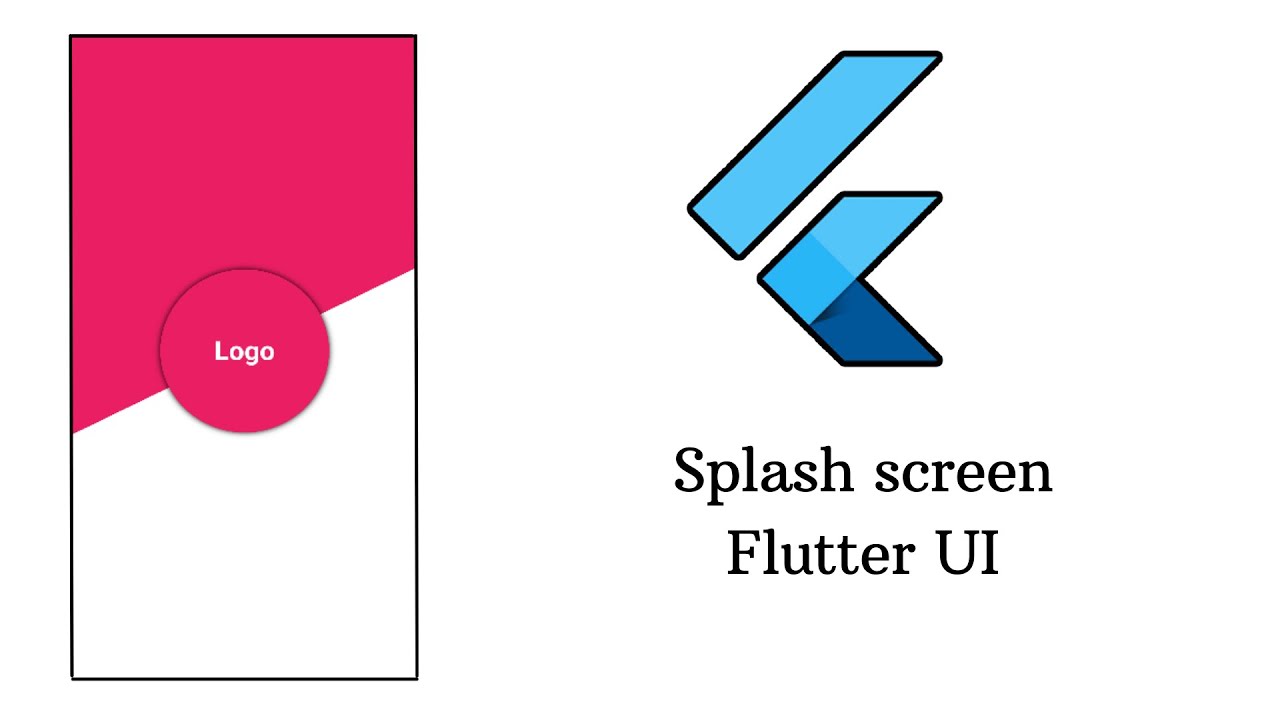 Splash screen UI in Flutter - YouTube