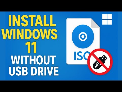 Установка Windows 11 БЕЗ USB-накопителя (руководство по чистой установке)