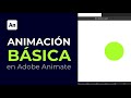 Animar un círculo en Adobe Animate 2024