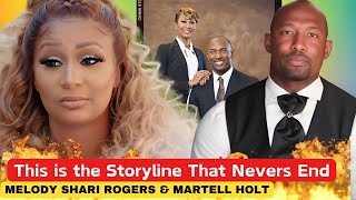 Storyline Drama: Melody Shari &amp; Martell Holt Hoping for Their Storyline to Scatter to Pieces