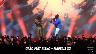 GAZO FEAT NINHO - MAUVAIS 2X (Live Zénith Paris) Resimi