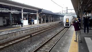 JR上越線 特急草津4号上野行き 渋川駅入線～発車