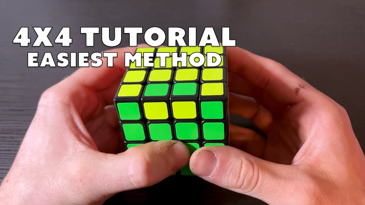 How to Solve the 4x4 Rubik's Cube Easiest Method