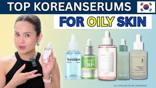 TOP KOREAN SERUMS FOR OILY SKIN | Easy Tips To Balance Oily Skin Fast