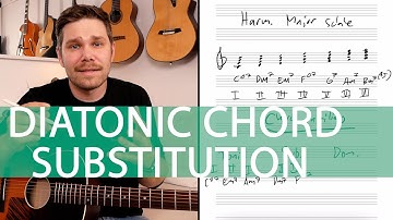 Guitar Lesson - Diatonic Chord Substitution