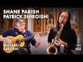 Shane parish  patrick shiroishi performing a tear for every empty seat for saxophone and guitar