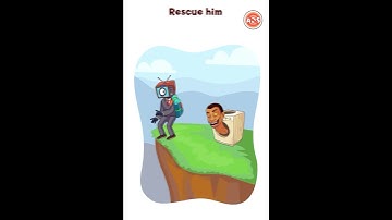 Dop 2 (Delete One Part) Level-19 Rescue Him #shorts #skibiditoilet ​⁠#viralvideo @yassigaming37