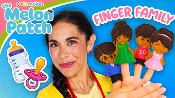 Finger Family and First Words with Ms Appleberry | The Melon Patch Learning Videos for Toddlers
