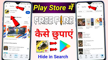 free fire ko play store mein Kaise chupaye hide free fire in Play Store me free fire hide kaise kare