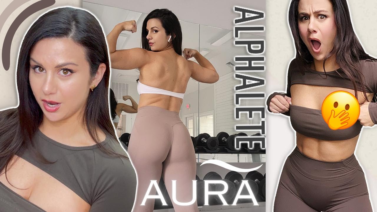 THE BEST ALPHALETE LEGGINGS THAT AREN'T AMPLIFY…