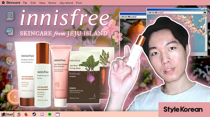 Innisfree whitening pore skin toner review