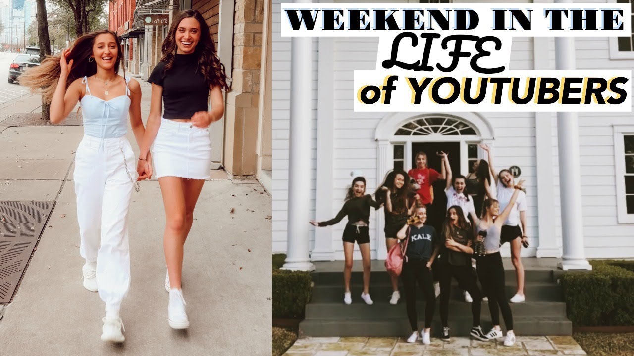 WEEKEND IN THE LIFE OF YOUTUBERS