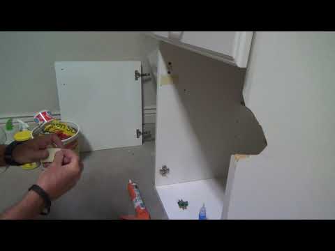 How to Repair a Loose Cabinet Door Concealed Hinge