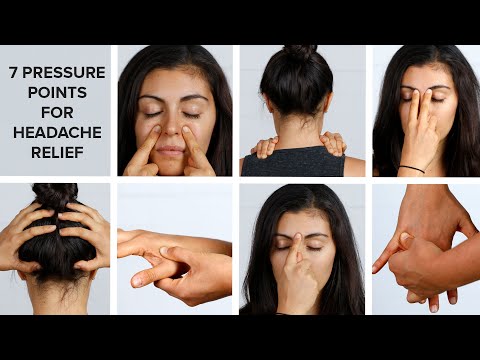 7 Pressure Points To Relieve Your Headache