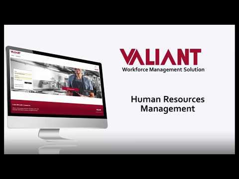 Valiant Human Resources Management Software