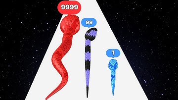 Max Level in Snake Run Race Game - Unlock All Snakes Max Level (Android, iOS)