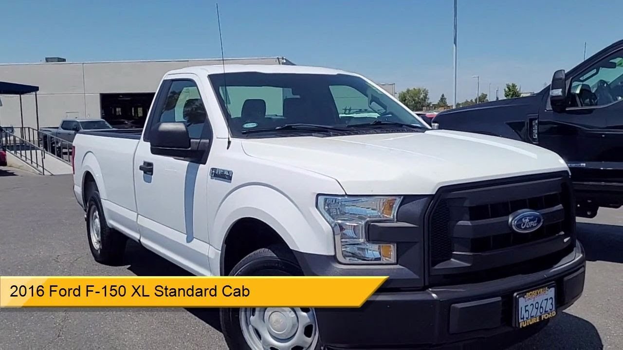 2016 Ford F-150 XL Standard Cab Sacramento Roseville Elk Grove Folsom