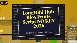 Longhihi Hub Blox Fruits Script No Key Auto Kaitun Easter Event 2026
