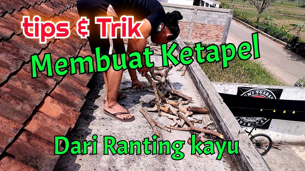 Cara membuat ketapel dari ranting yang keren