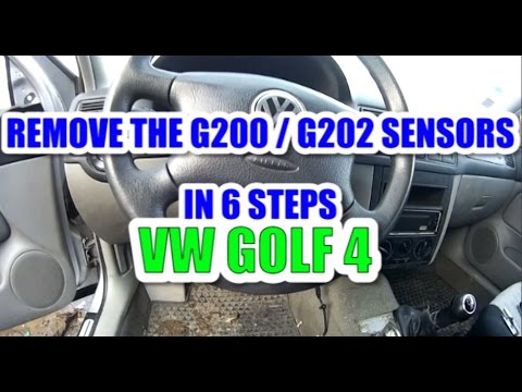 How to remove / change the yaw rate sensor G202 and the lateral acceleration sensor G200