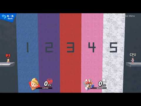 Lucas can make it through the Furthest Jump Challenge - Super Smash Bros. Ultimate