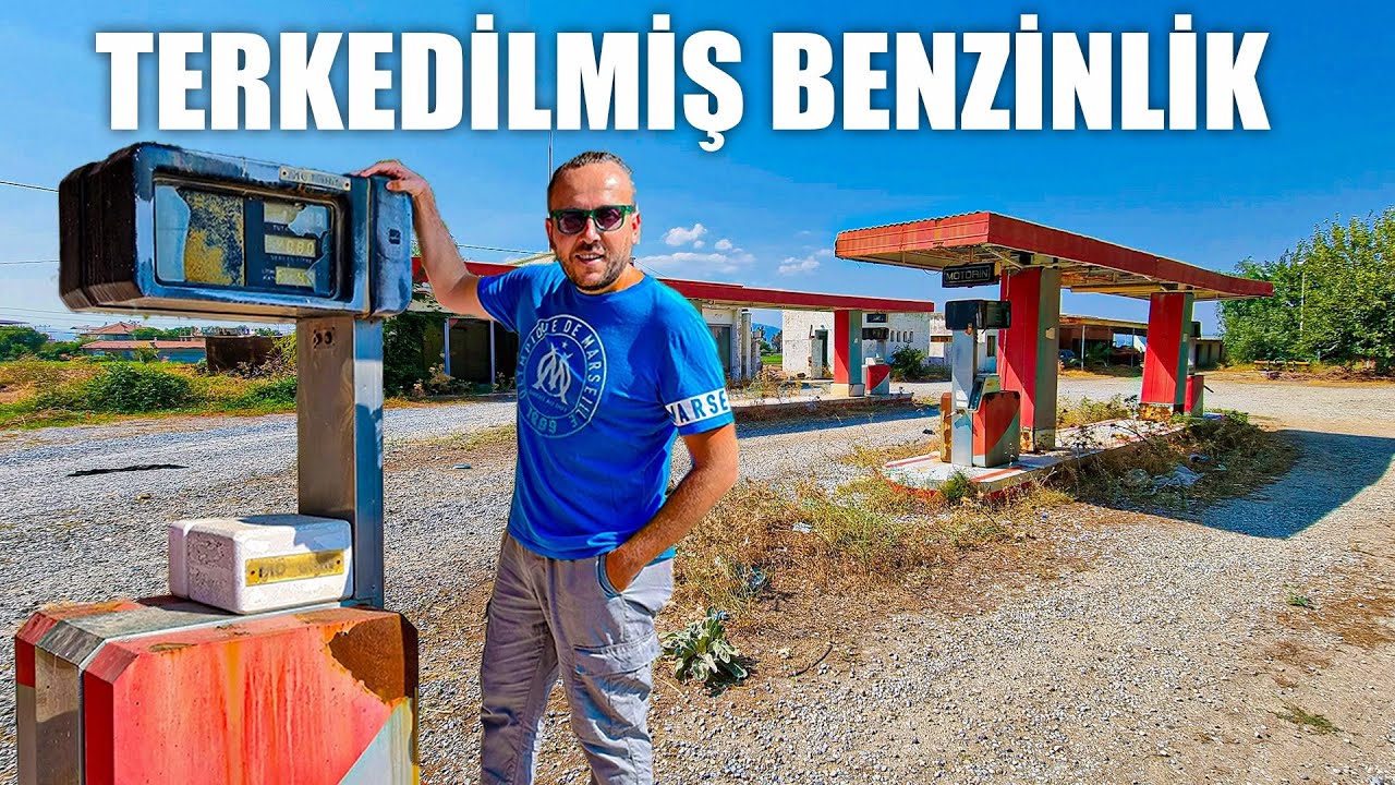 TERKEDİLMİŞ BENZİN İSTASYONU I SAMANLIKTA MERCEDES BULDUM !!!