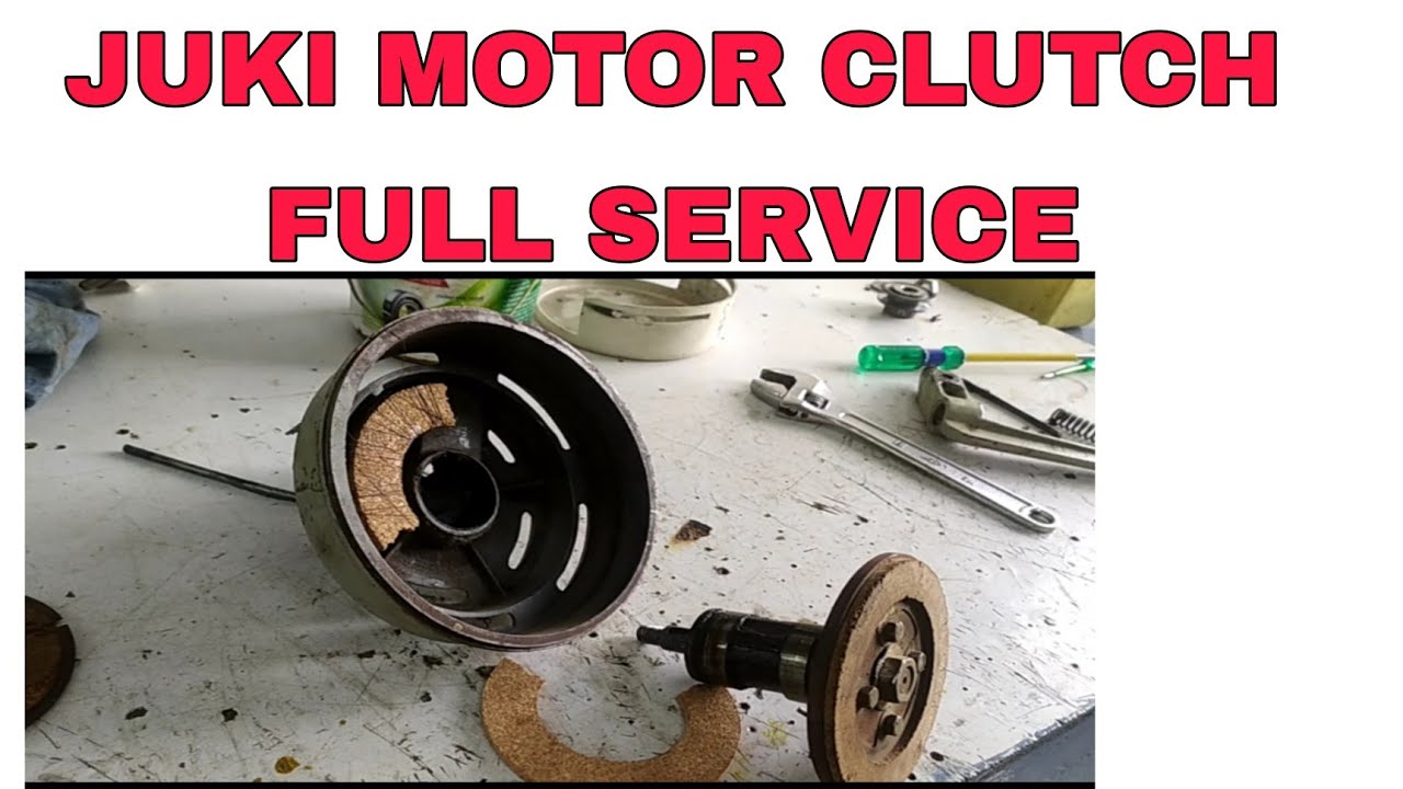 JUKI CLUTCH MOTOR FULL SERVICE YouTube
