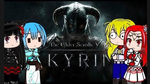 GATE React to Skyrim Elder scroll Trailer (Requested)